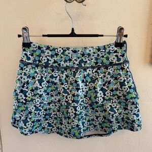 Athleta Girl Ace Printed Tennis Skirt